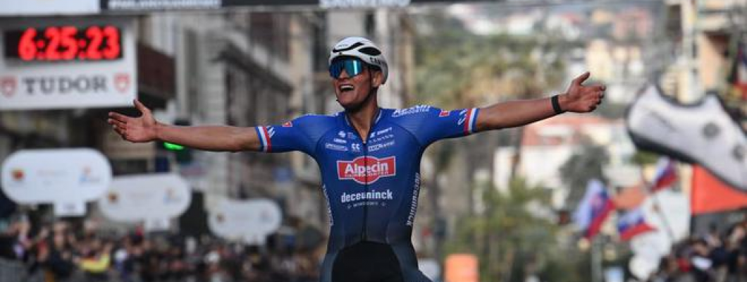 Mathieu van der Poel vinder Milan-San Remo