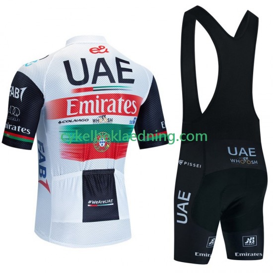 Uae Emirates 2023 Mænd Bib Cykeltøj Sæt Korte N001
