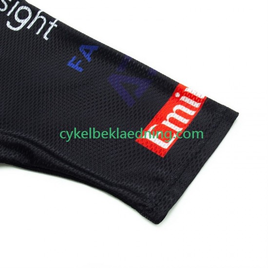 Uae Emirates 2024 Black Mænd Bib Cykeltøj Sæt Korte