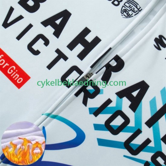 Bahrain Victorious 2024 Mænd Bib Cykeltøj Sæt Vinter