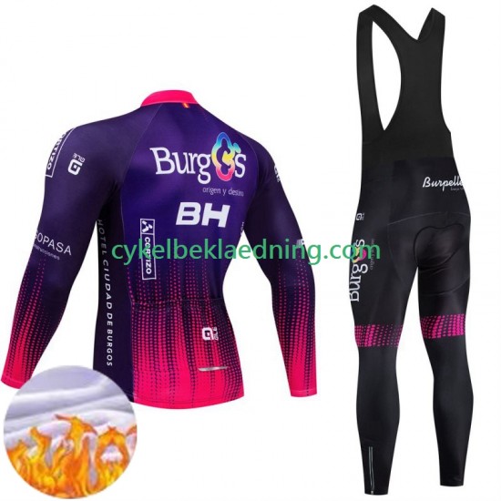 Burgos Bh 2024 Mænd Bib Cykeltøj Sæt Vinter