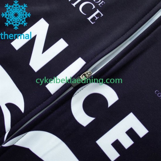 Nice Metropole Cote D Azur 2023 Mænd Bib Cykeltøj Sæt Vinter