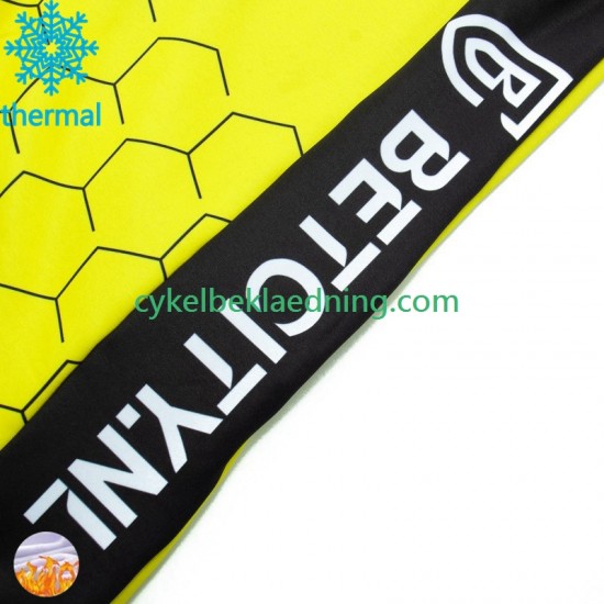 Visma Lease A Bike 2024 Mænd Bib Cykeltøj Sæt Vinter