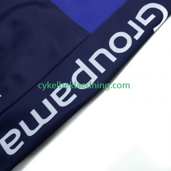 Fdj Groupama 2023 Mænd Cykeltrøje Langærmet