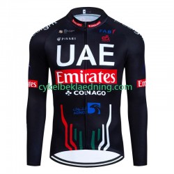 Uae Emirates 2024 Mænd Cykeltrøje Langærmet N001