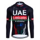 Uae Emirates 2024 Mænd Cykeltrøje Langærmet N001