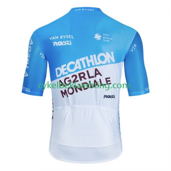 Decathlon Ag2R 2024 Mænd Cykeltrøje Kortærmet