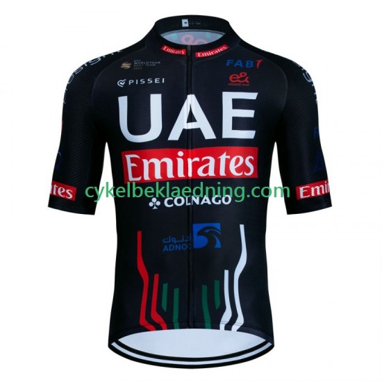 Uae Emirates 2024 Mænd Cykeltrøje Kortærmet N001