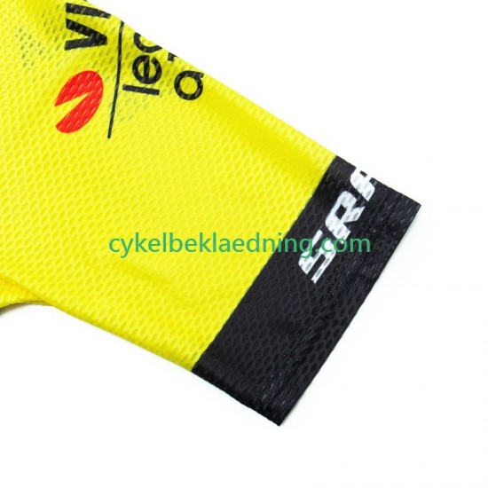 Visma Lease A Bike 2024 Mænd Cykeltrøje Kortærmet