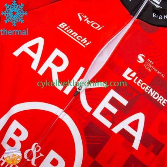 Arkea Bb Hotels Excalibur 2024 Mænd Cykeltrøje Vinter