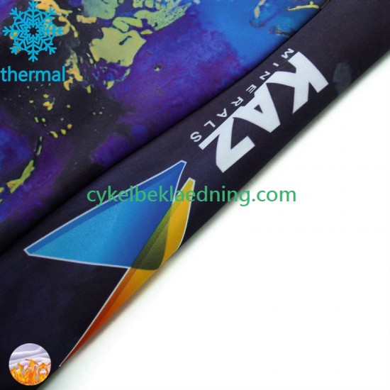 Astana Qazaqstan 2024 Mænd Cykeltrøje Vinter