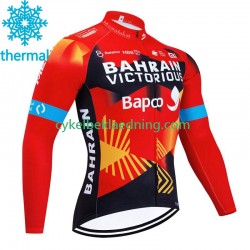 Bahrain Victorious 2023 Mænd Cykeltrøje Vinter