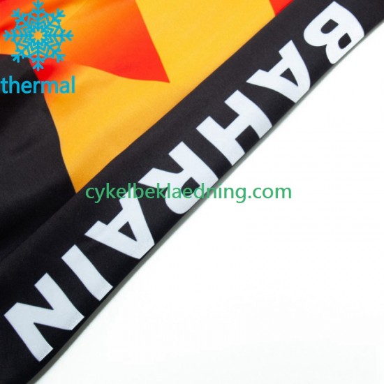 Bahrain Victorious 2023 Mænd Cykeltrøje Vinter