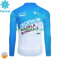Decathlon Ag2R 2024 Mænd Cykeltrøje Vinter