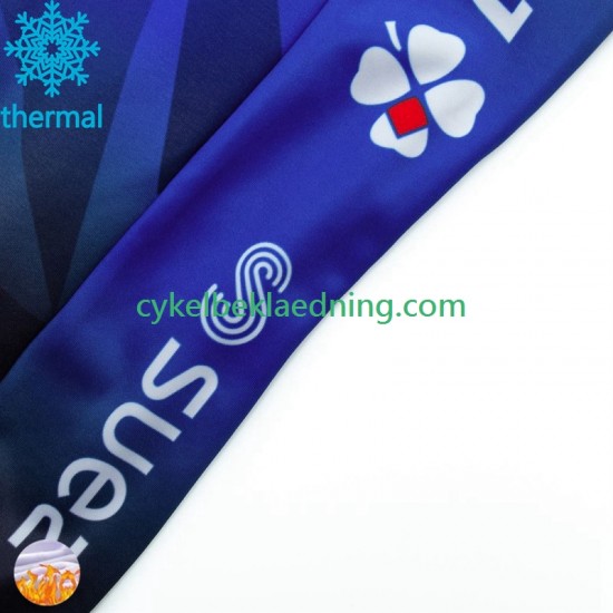 Fdj Suez 2024 Mænd Cykeltrøje Vinter