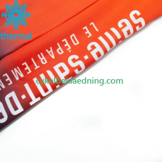 Saint Michel Auber 93 2023 Mænd Cykeltrøje Vinter