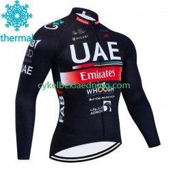 Uae Emirates 2023 Mænd Cykeltrøje Vinter N001