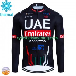 Uae Emirates 2024 Mænd Cykeltrøje Vinter N001