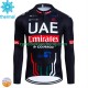 Uae Emirates 2024 Mænd Cykeltrøje Vinter N001