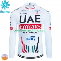 Uae Emirates 2024 Mænd Cykeltrøje Vinter