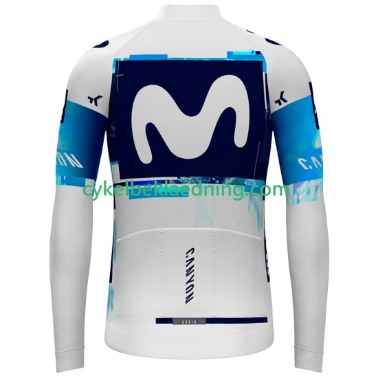 Movistar Team 2025 Mænd Cykeltrøje Langærmet N001