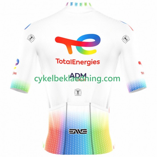 Team TotalEnergies 2025 Mænd Cykeltrøje Kortærmet