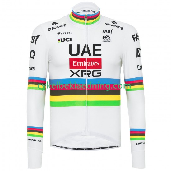 UAE Team Emirates XRG 2025 Mænd Cykeltrøje Langærmet