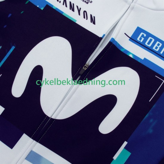 Movistar Team 2025 Mænd Bib Cykeltøj Sæt Lange