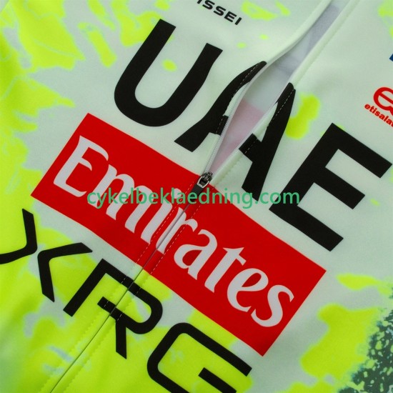 UEA Team Emirates xrg tdf editon race fluo 2025 Mænd Bib Cykeltøj Sæt Lange