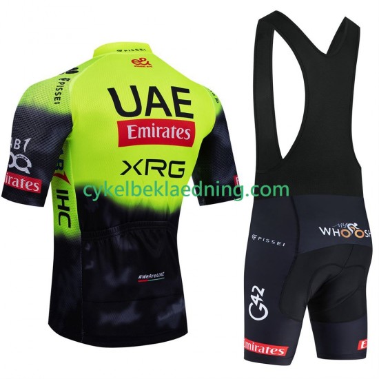 equipe UEA Team Emirates 2025 fluo Mænd Bib Cykeltøj Sæt Korte