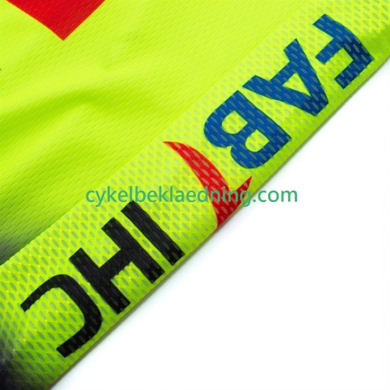 equipe UEA Team Emirates 2025 fluo Mænd Bib Cykeltøj Sæt Korte