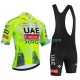 equipe UEA Team Emirates xrg tdf editon race fluo 2025 Mænd Bib Cykeltøj Sæt Korte