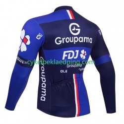 equipe Groupama-FDJ 2025 Mænd Cykeltrøje Langærmet