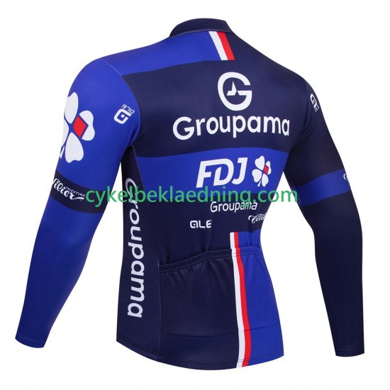 equipe Groupama-FDJ 2025 Mænd Cykeltrøje Langærmet