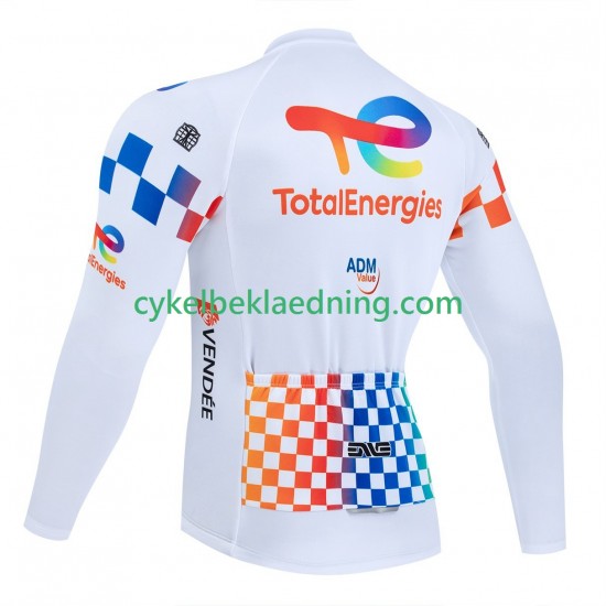 equipe pro Team TotalEnergies tour de france 2025 Mænd Cykeltrøje Langærmet
