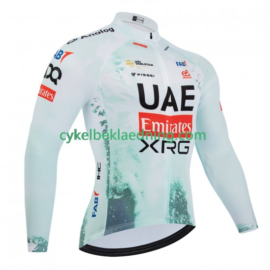 equipe UEA Team Emirates xrg tdf editon race 2025 Mænd Cykeltrøje Langærmet