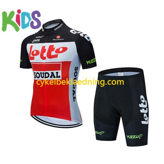 2021 Lotto Soudal Børn Cykeltøj Sæt Korte N001