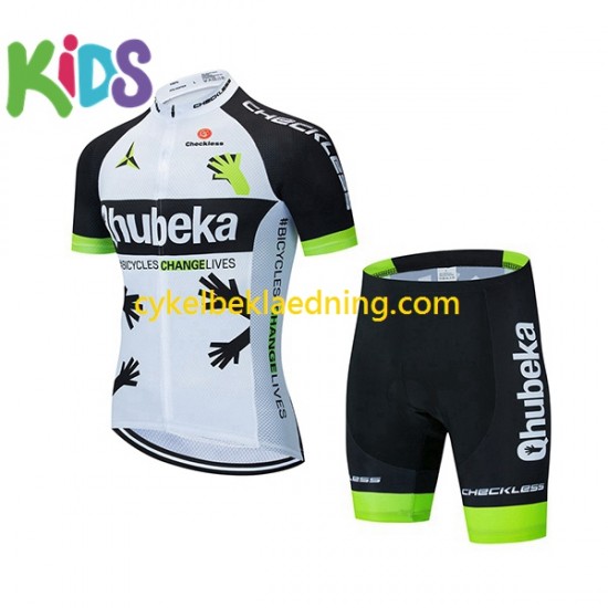 2021 Team Qhubeka Børn Cykeltøj Sæt Korte N001