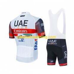 2021 UAE Team Emirates Mænd Bib Cykeltøj Sæt Korte N001