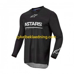 2022 ALPINESTARS RACER GRAPHITE Mænd Cykeltrøje Langærmet N001
