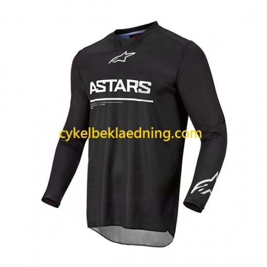 2022 ALPINESTARS RACER GRAPHITE Mænd Cykeltrøje Langærmet N001