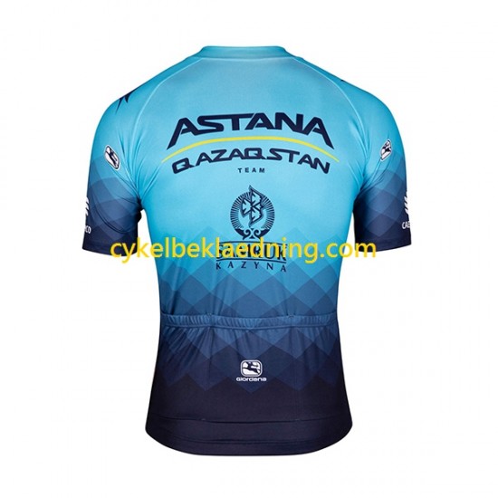 2022 Astana Qazaqstan Team Mænd Cykeltrøje Kortærmet N001