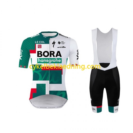 2022 Bora-Hansgrohe Mænd Bib Cykeltøj Sæt Korte N002