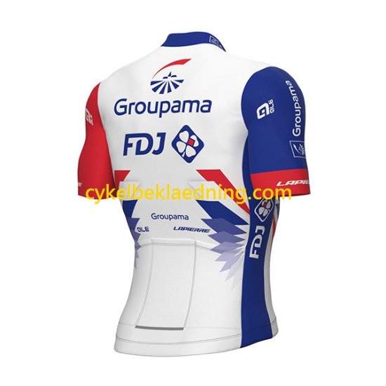 2022 Groupama-FDJ Mænd Bib Cykeltøj Sæt Korte N001