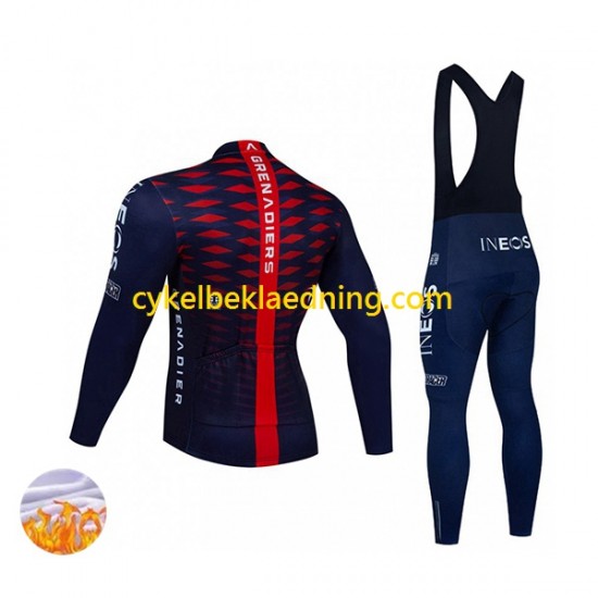 2022 Ineos Grenadiers Mænd Bib Cykeltøj Sæt Vinter N005