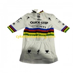 2022 Quick-Step Alpha Vinyl Team Mænd Cykeltrøje Kortærmet N002