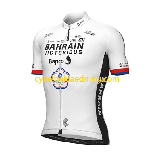 2022 Team Bahrain Victorious Mænd Cykeltrøje Kortærmet N002