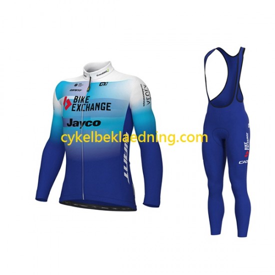 2022 Team BikeExchange-Jayco Mænd Bib Cykeltøj Sæt Lange N001