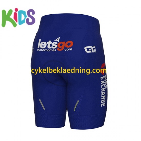 2022 Team BikeExchange-Jayco Børn Korte Cykelbukser N001