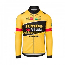 2022 Team Jumbo-Visma Mænd Cykeltrøje Langærmet N001